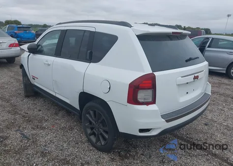 2016 Jeep Compass 75Th Anniversary z USA, uszkodzony, nr VIN 1C4NJCBB4GD763371